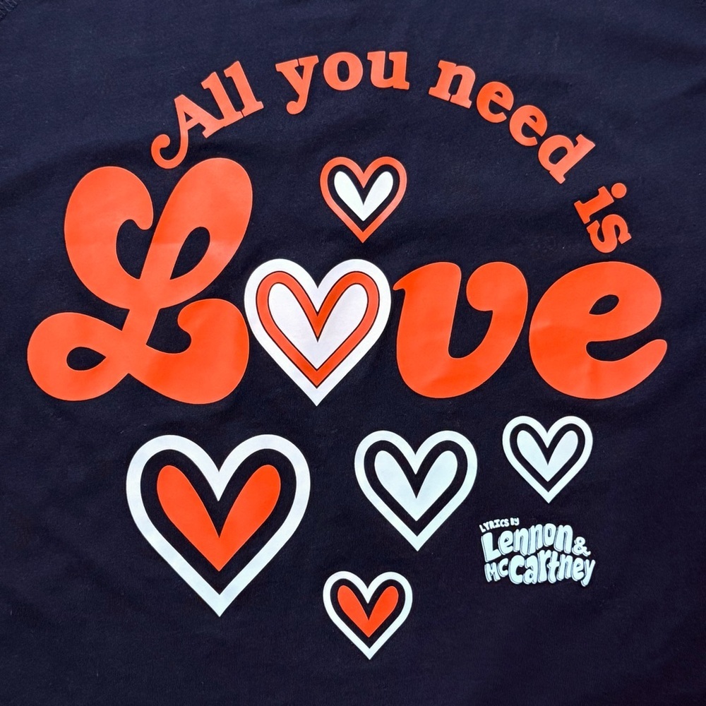 Zumba All You Need Is Love Graphic Black Red Zumba Wear Tank Valentine’s Day XS - Picture 2 of 6
